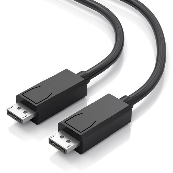 Aisens Cable DisplayPort 1.4 CCS 8K@60Hz DP/M-DP/M Negro 0.6m Aisens Cable DisplayPort 1.4 CCS 8K@60Hz DP/M-DP/M Negro 0.6m